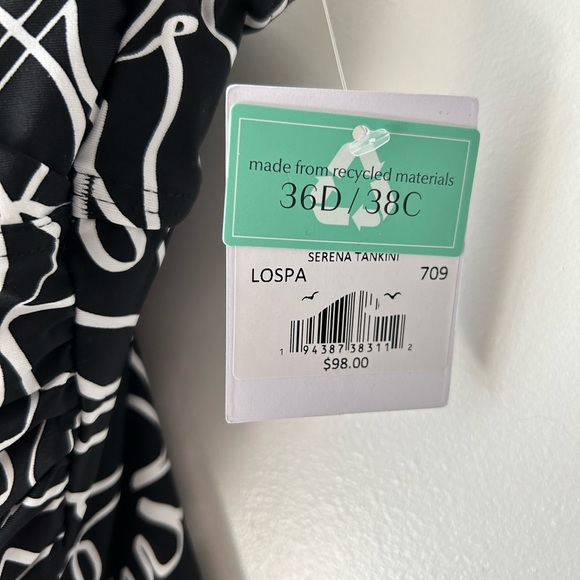 Sunset Serena Tankini Women’s Swimsuit Top with Underwire- 36D/38C lost palms - Picture 2 of 5